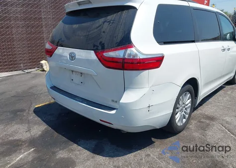 2017 Toyota Sienna Xle 8 Passenger из США, поврежденный, VIN 5TDYZ3DC6HS791061